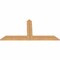 Ekena Millwork Portland Timber Gable Bracket, Western Red Cedar, 60"W x 30"H x 1 1/2"D x 5 1/2"F, 12/12 Pitch GBW060X30X0206POR00SWR - alternate 5